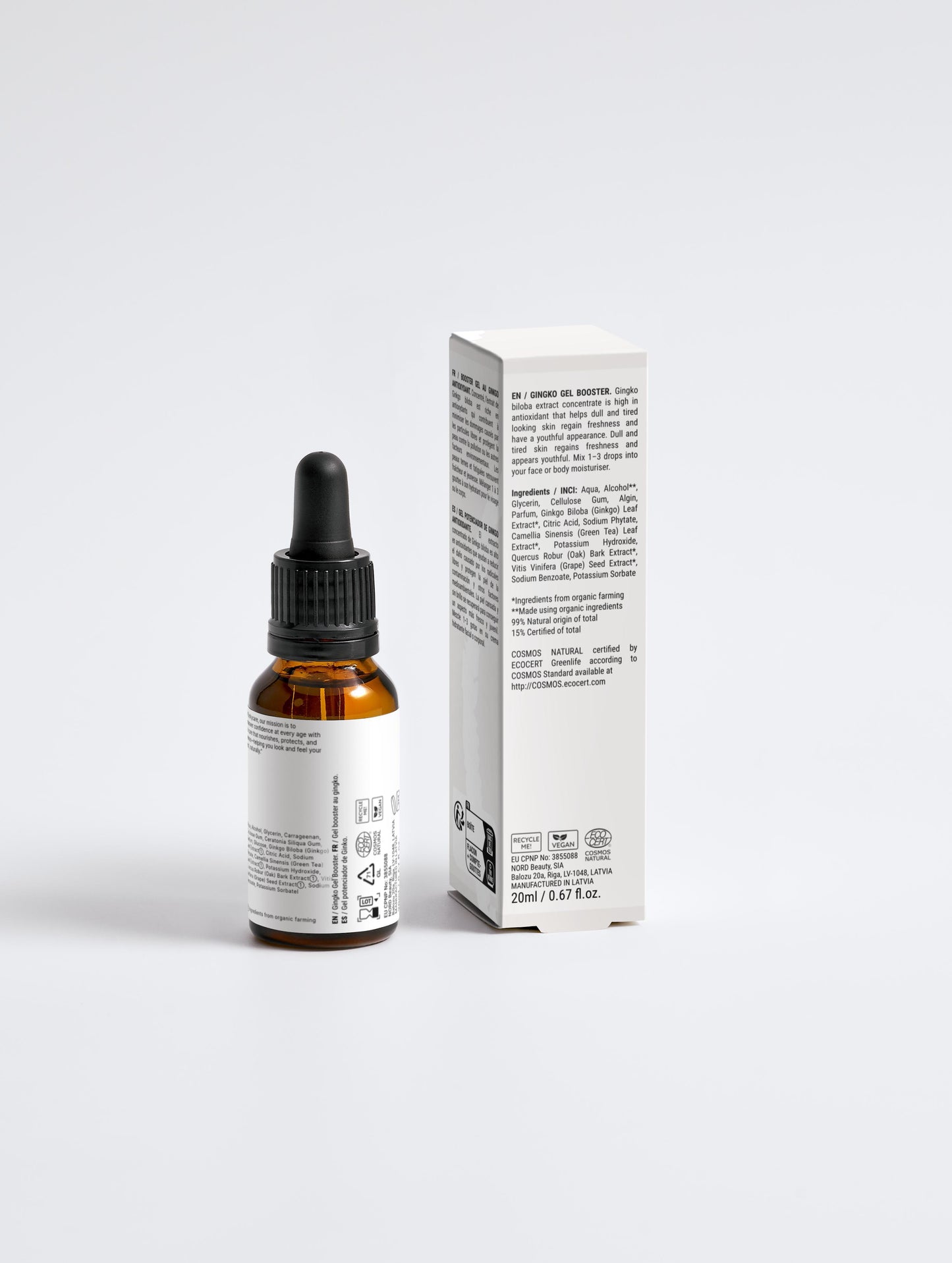 Radiant Antioxidant Ginkgo Gel Booster